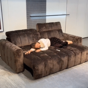 Brown Electric Sofa
